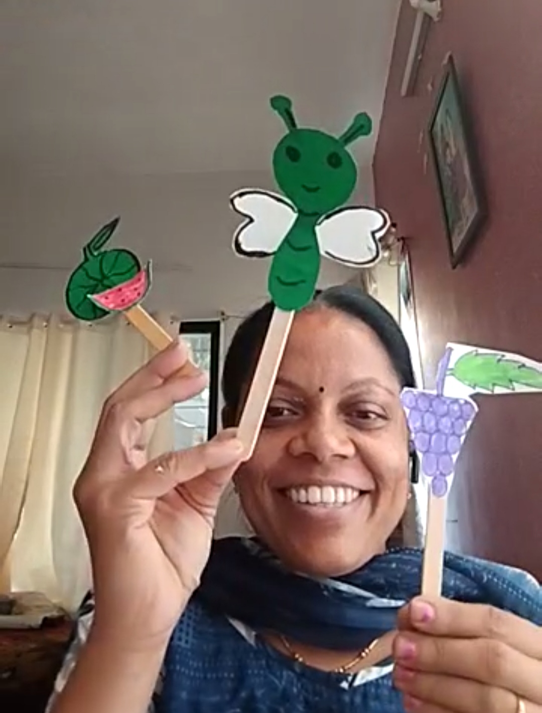 Butterfly & Fruit Puppets