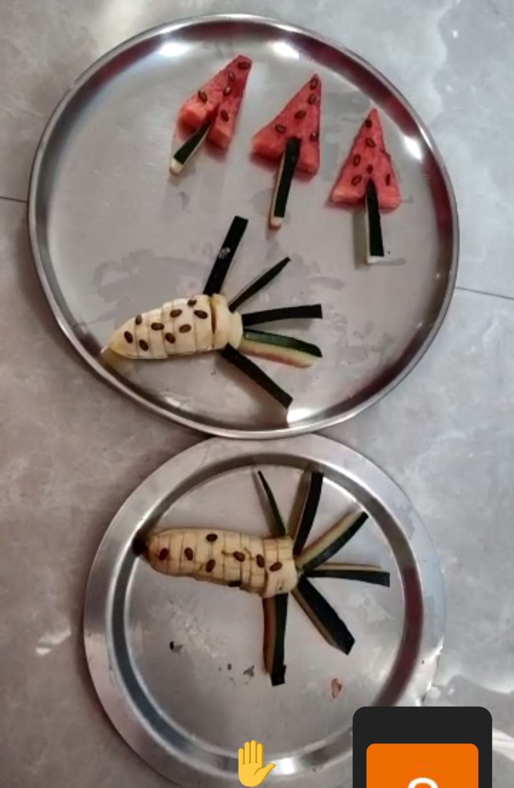 Creative Fruit Plating